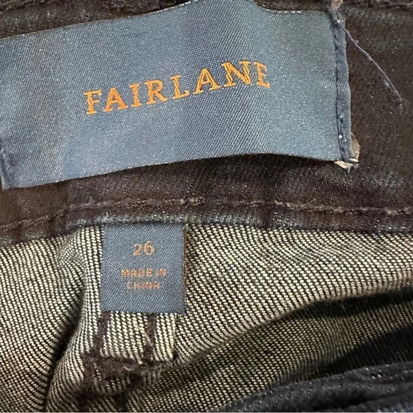 Fairlane Dark Wash Skinny Denim Jeans SIze 26 - Picture 5 of 10